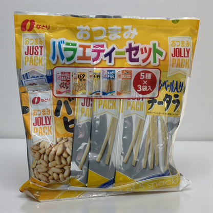 なとり おつまみ バラエティーセット 5種 x 3袋