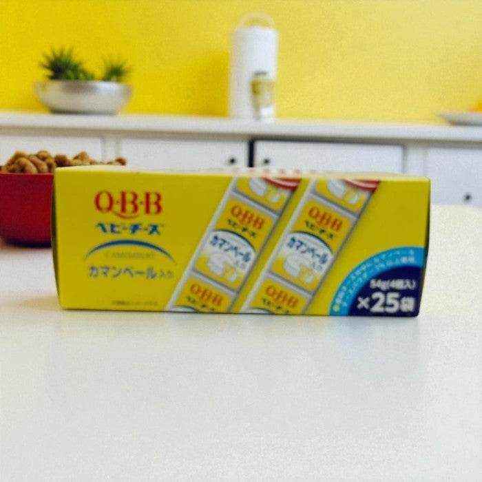 QBB カマンベール入りベビーチーズ 54g(4個)×25個入×(2ケース) チルド