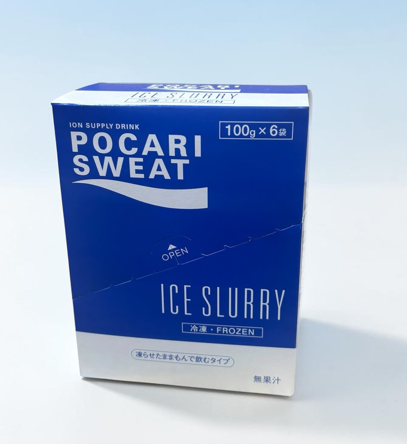 コストコ 商品 全国発送 KOCOSTOREのポカリスエット アイススラリー100g×6袋入り。凍らせて飲むパウチタイプの水分補給飲料。